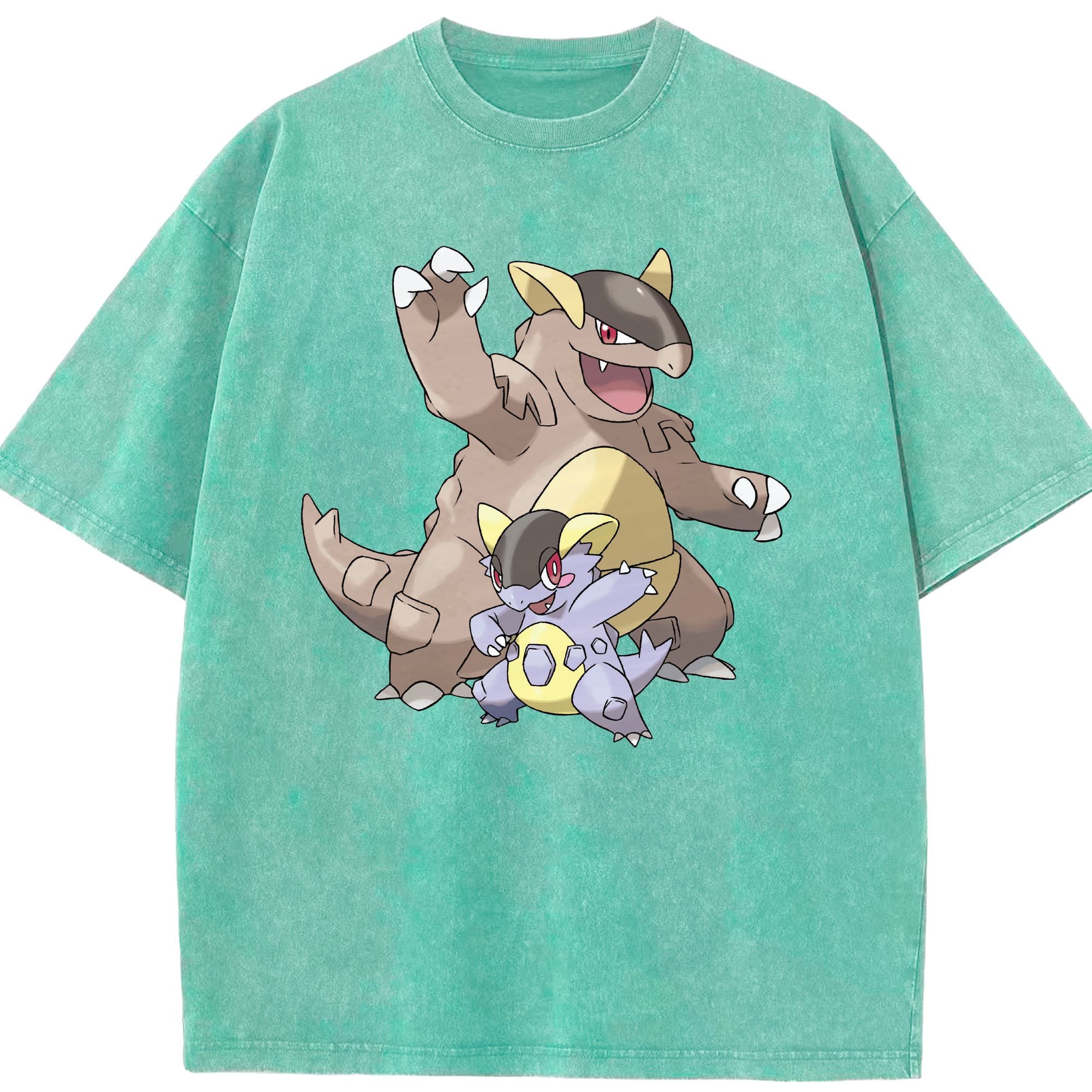 （画像用） ポケットモンスター Pokémon 綿100% ヴィンテージ風 半袖Tシャツ（フロントプリント）